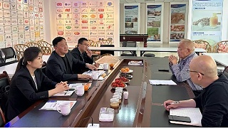 山东省肉类协会深入德慧调研共谋产业升级